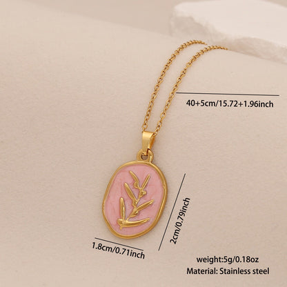 Spring Sunflower & Star Moon Necklace