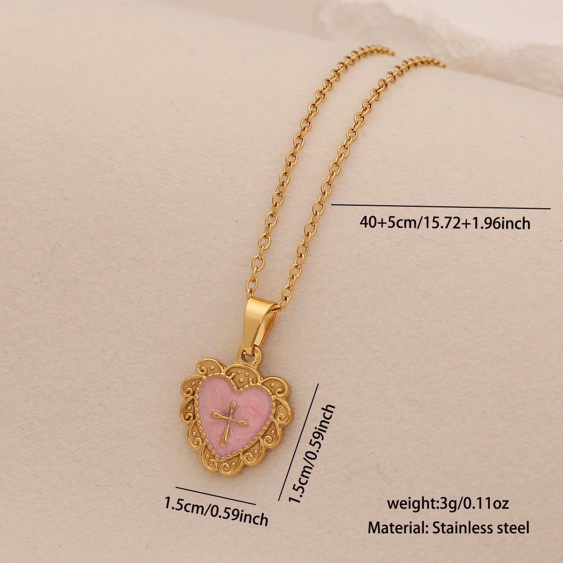 Spring Sunflower & Star Moon Necklace