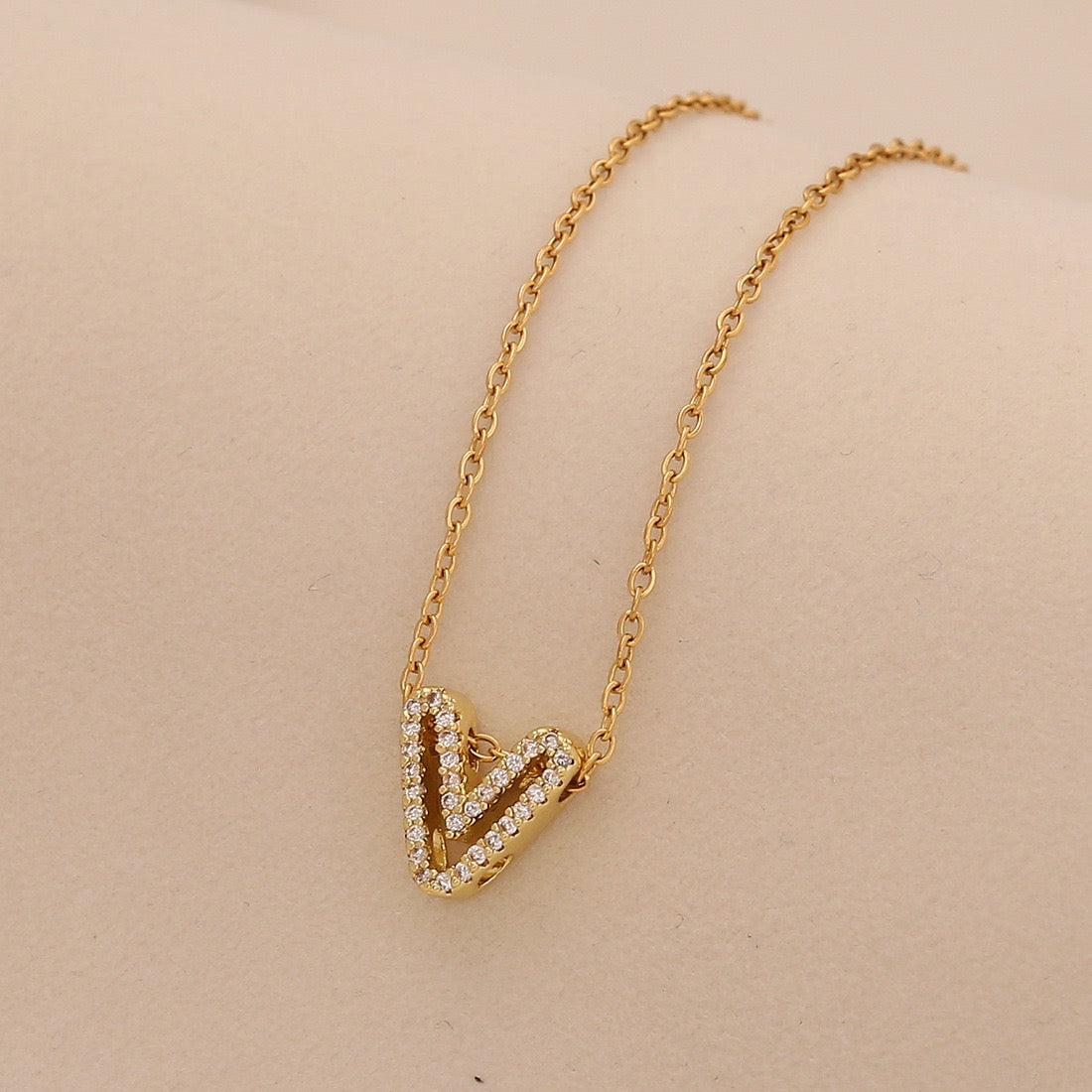 Personalised Alphabet Pendant Stainless Steel Necklace