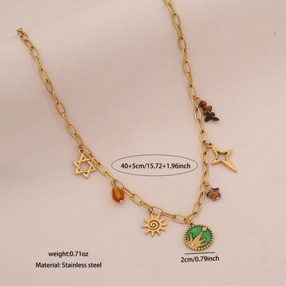 Celestial Bloom Dopamine Necklace