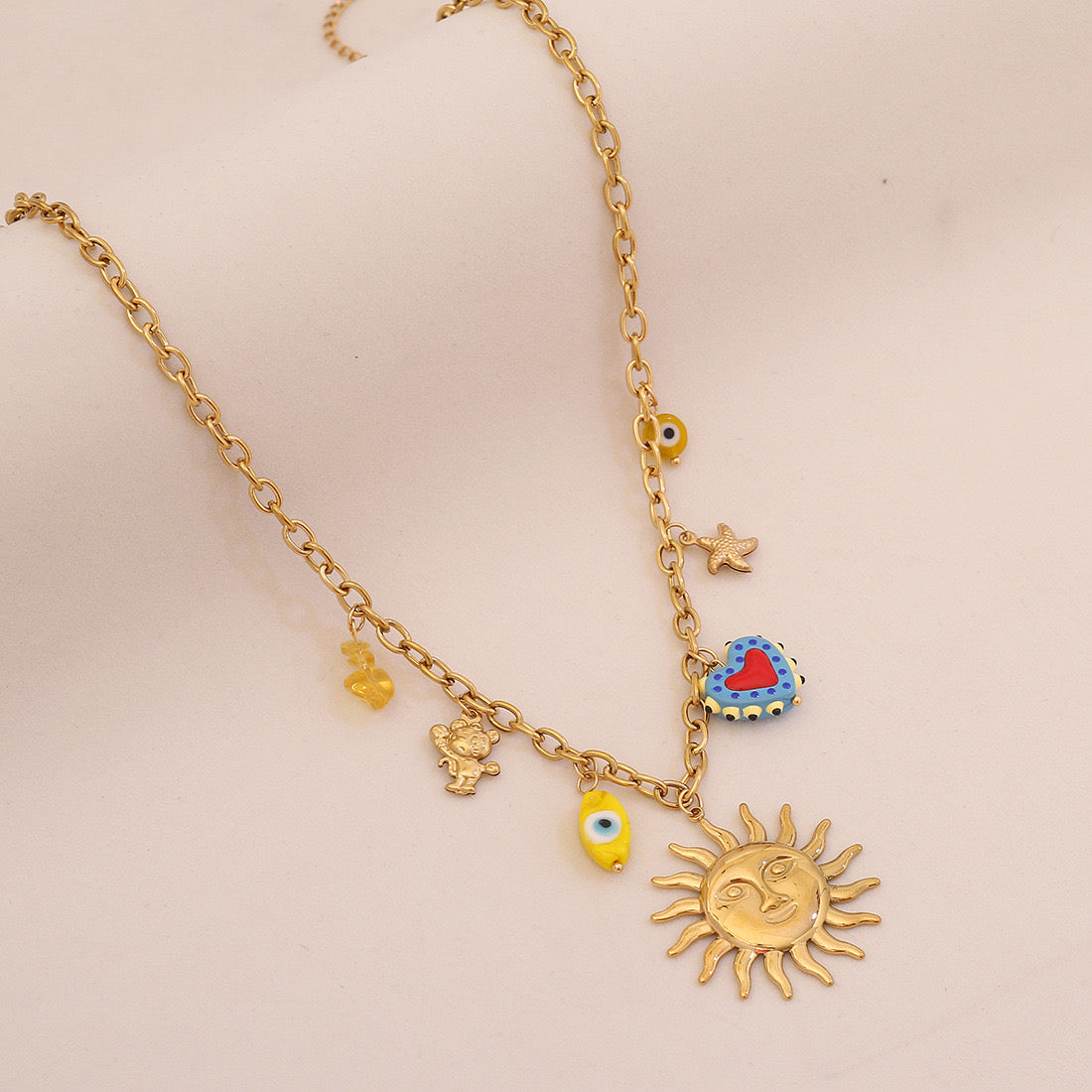 Celestial Bloom Dopamine Necklace