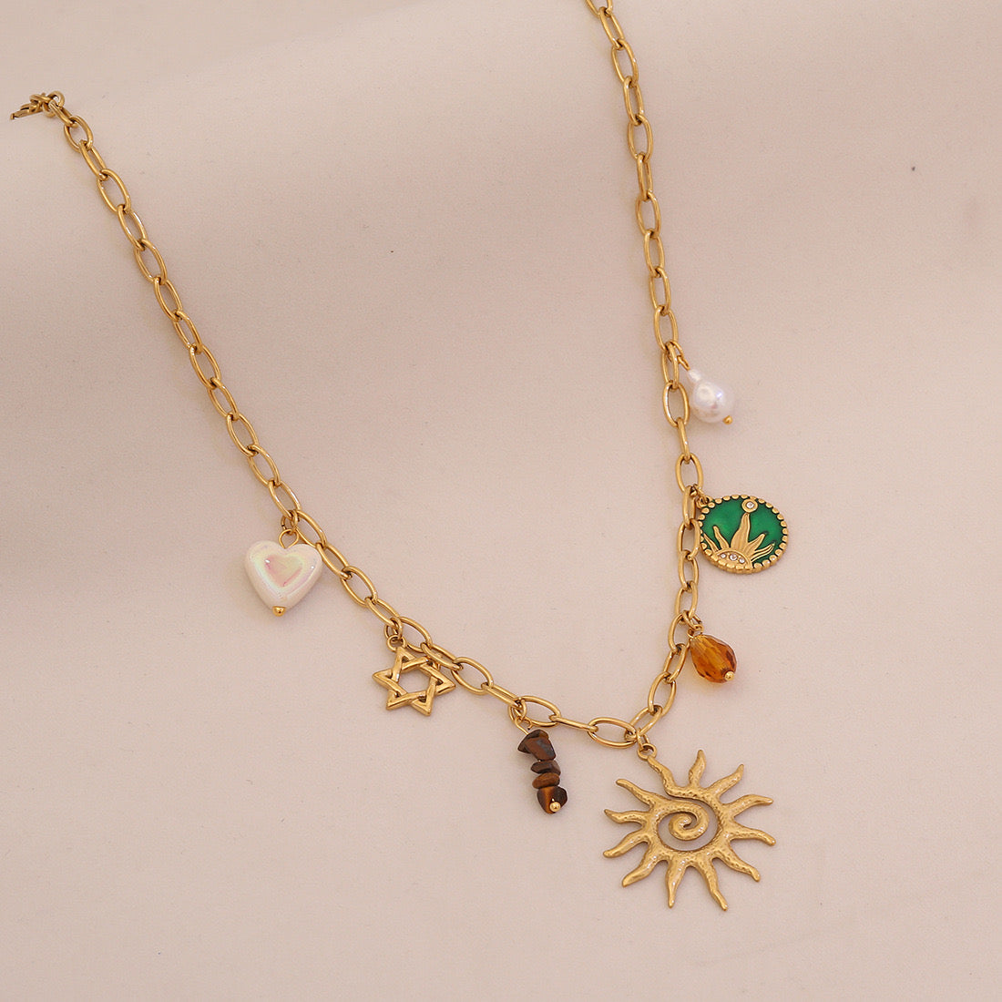 Celestial Bloom Dopamine Necklace