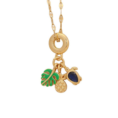 Tropical Tide Sea Life Necklace