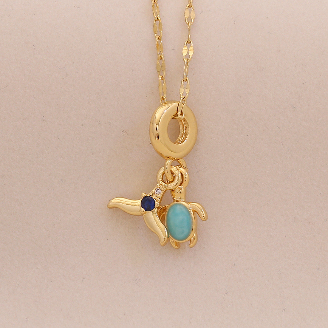 Tropical Tide Sea Life Necklace