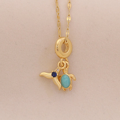 Tropical Tide Sea Life Necklace