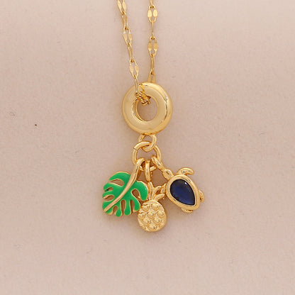 Tropical Tide Sea Life Necklace