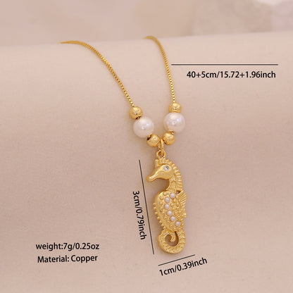 Coastal Muse Shell Pendant Necklace