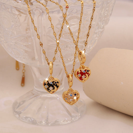 Enchanted Heart Locket Necklace