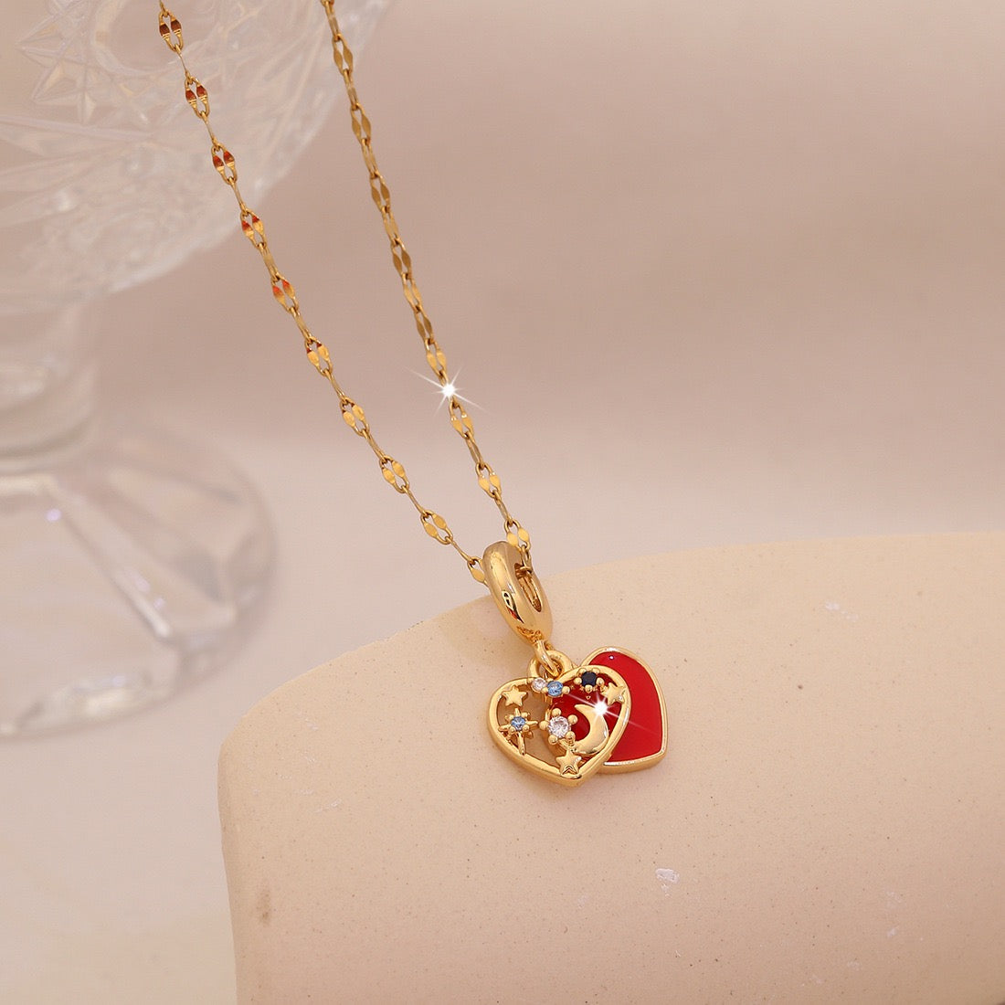 Enchanted Heart Locket Necklace
