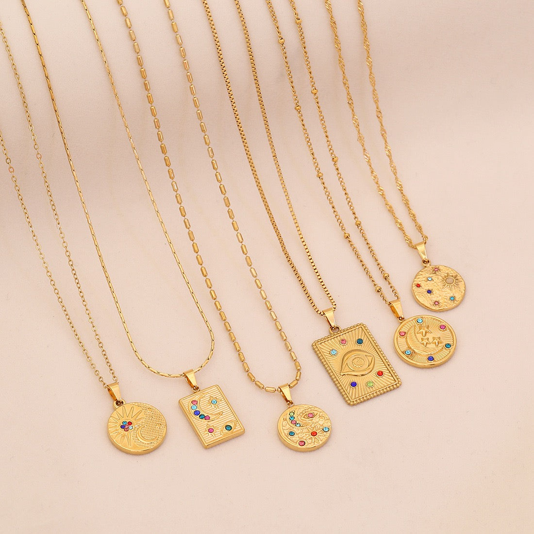 Celestial Glow Zircon Necklace