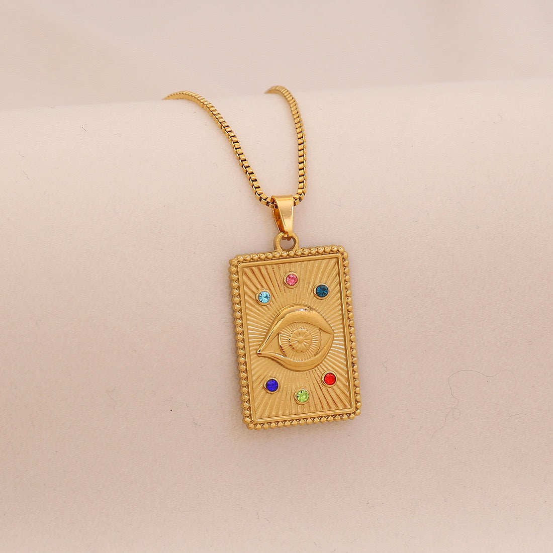 Celestial Glow Zircon Necklace