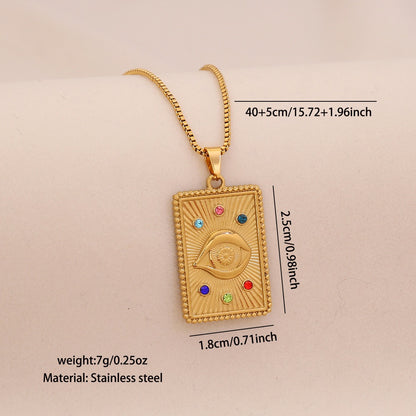 Celestial Glow Zircon Necklace