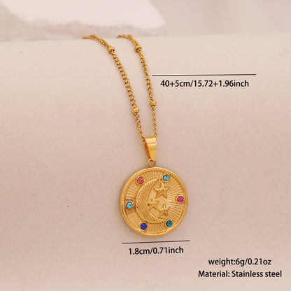 Celestial Glow Zircon Necklace