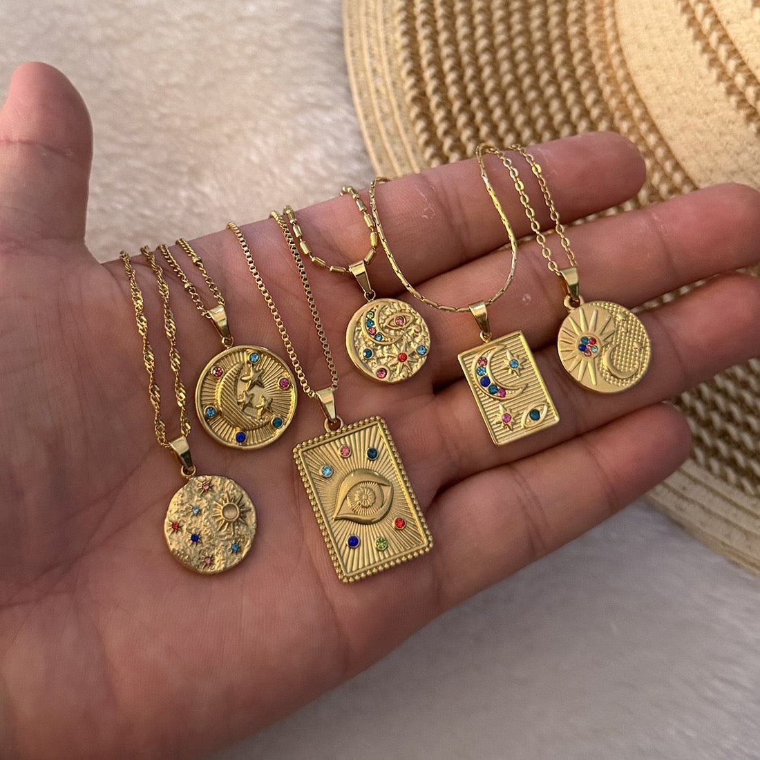 Celestial Glow Zircon Necklace