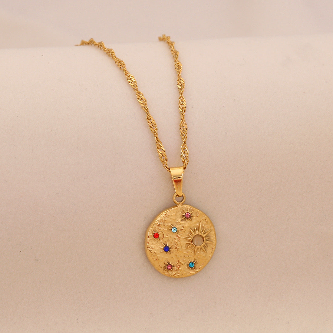 Celestial Glow Zircon Necklace