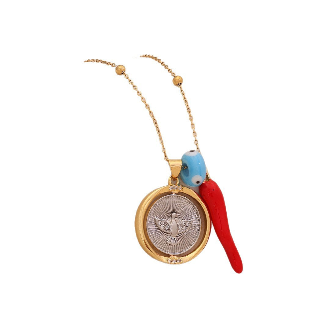 Divine Flame Protection Necklace