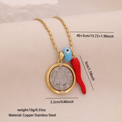 Divine Flame Protection Necklace