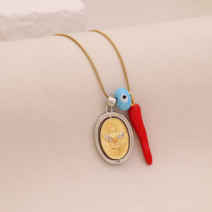 Divine Flame Protection Necklace