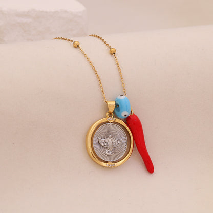 Divine Flame Protection Necklace