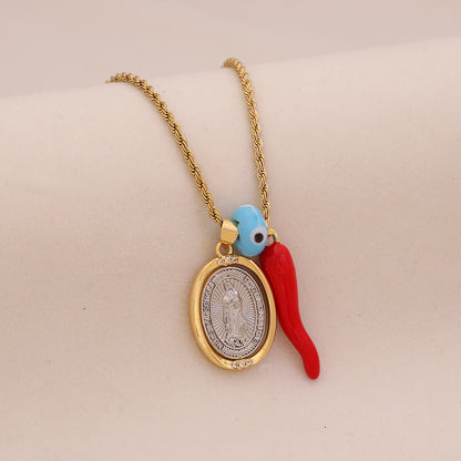 Divine Flame Protection Necklace