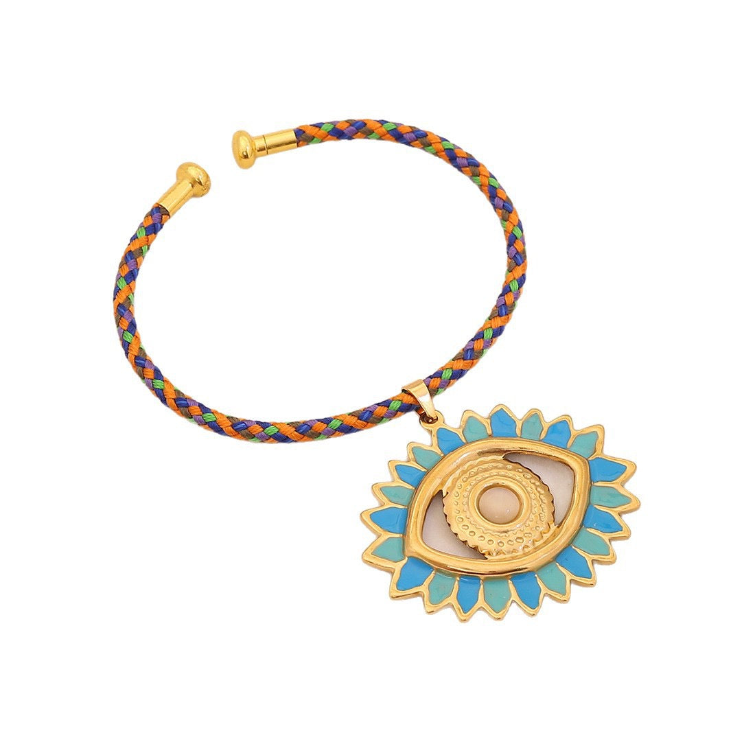 Mystic Eye Statement Necklace Set