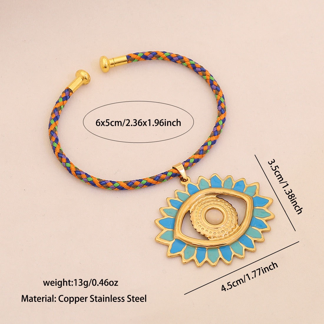 Mystic Eye Statement Necklace Set