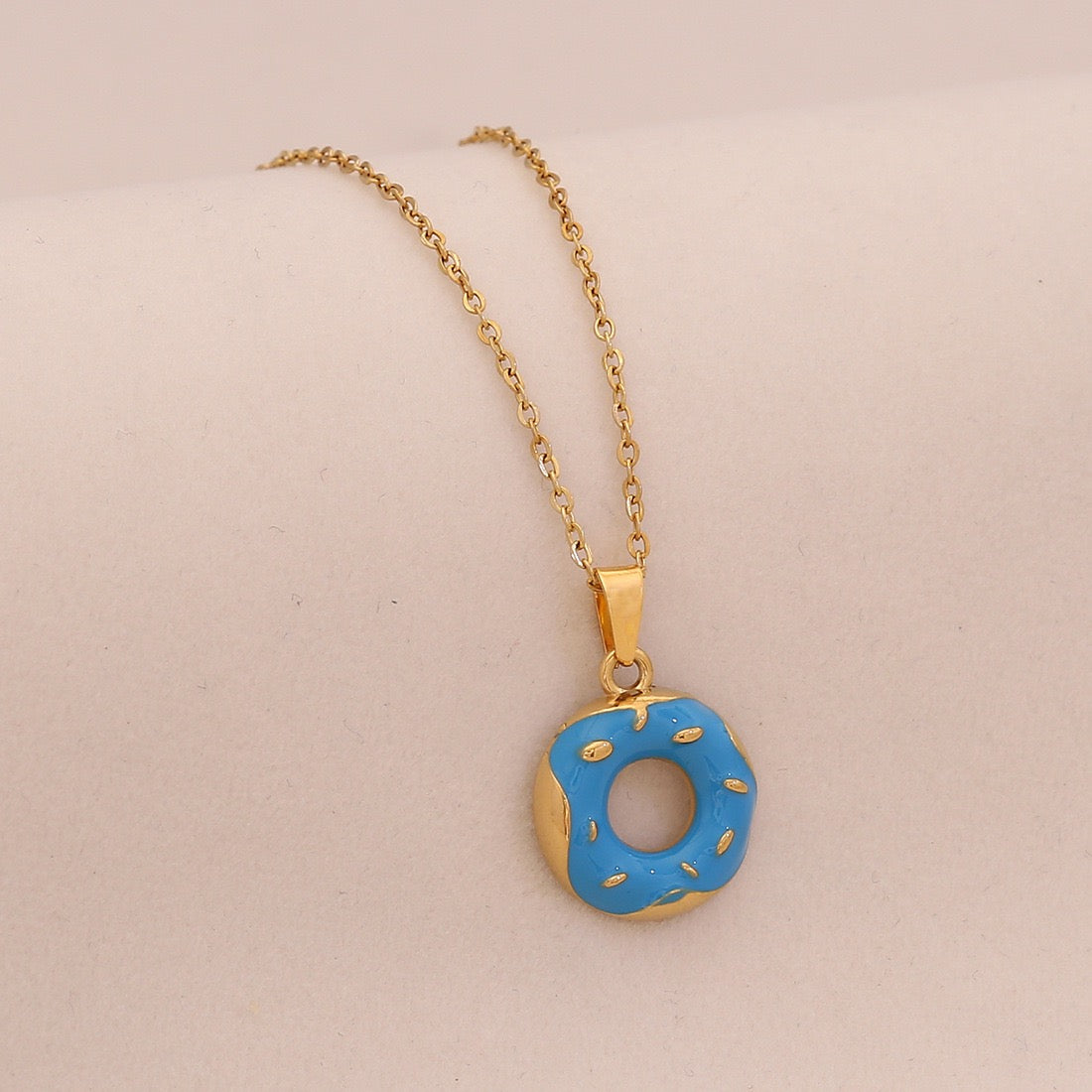 Sweet Bliss Donut & Ice Cream Necklace