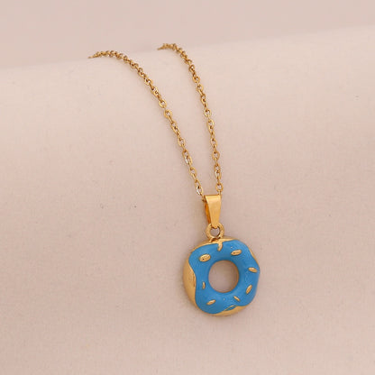 Sweet Bliss Donut & Ice Cream Necklace