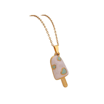 Sweet Bliss Donut & Ice Cream Necklace