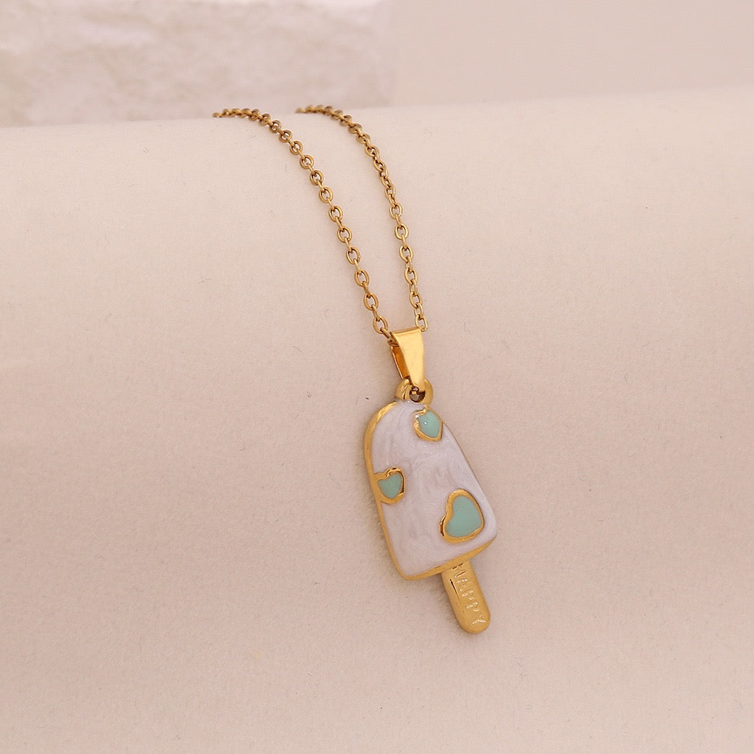 Sweet Bliss Donut & Ice Cream Necklace