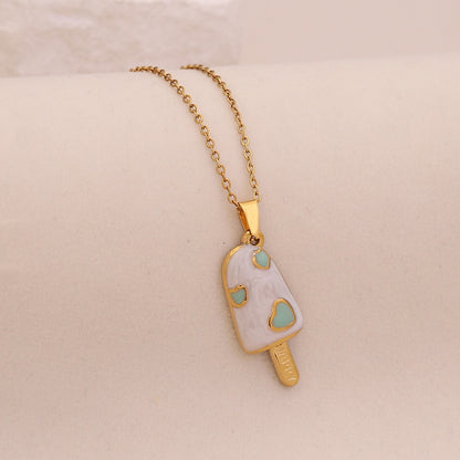 Sweet Bliss Donut & Ice Cream Necklace