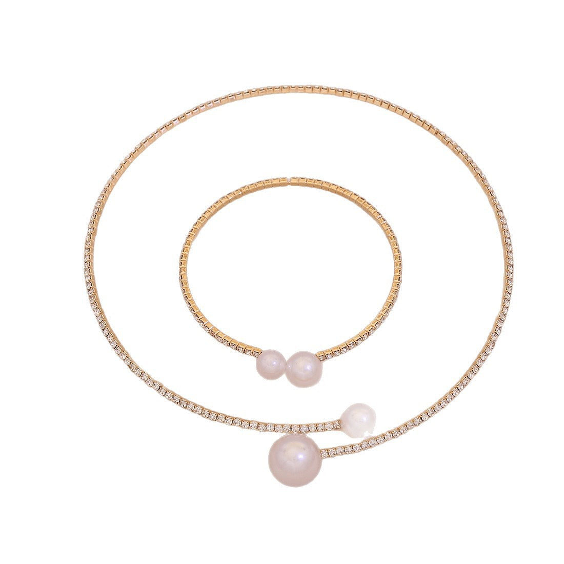 Luna Pearl Necklace Set