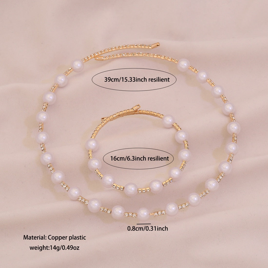 Luna Pearl Necklace Set