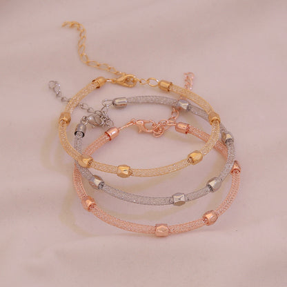 Lustre Glow Rhinestone Cuff Set