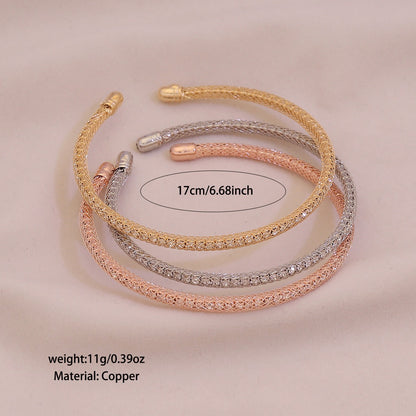 Lustre Glow Rhinestone Cuff Set