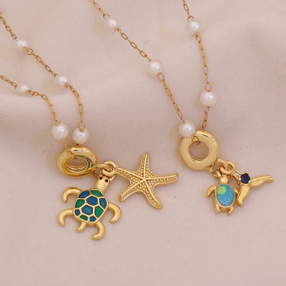 Ocean Grace Pearl Necklace