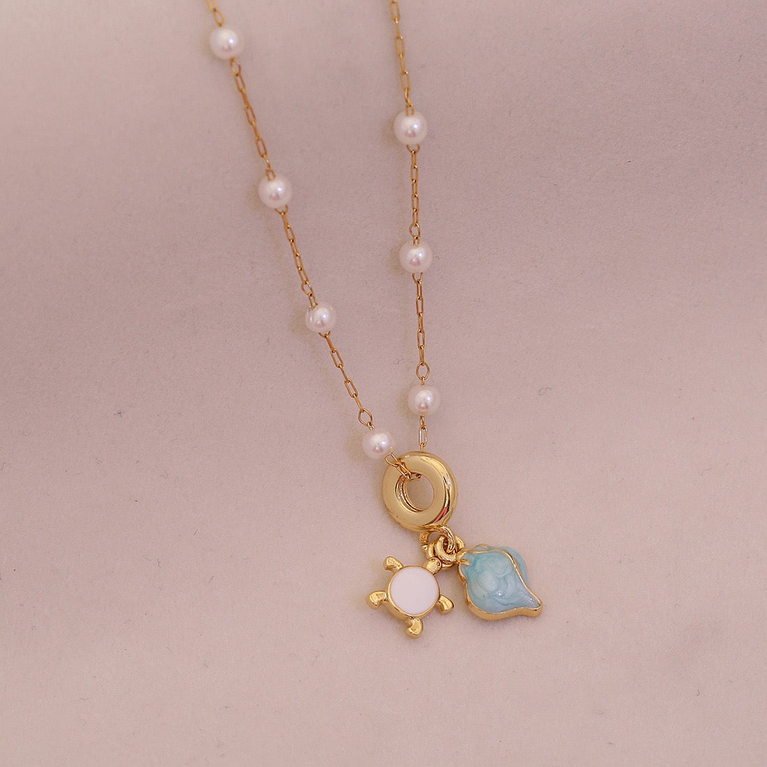 Ocean Grace Pearl Necklace