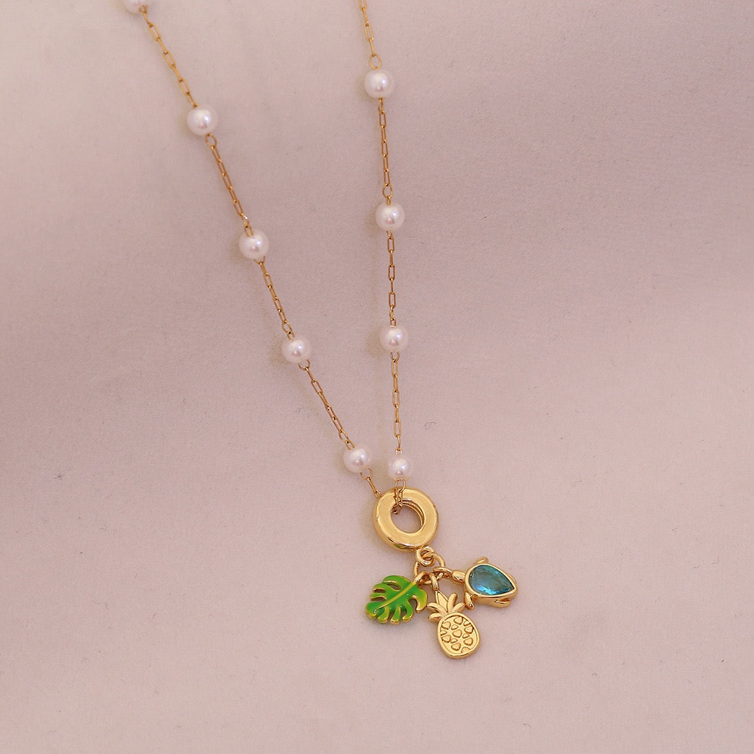 Ocean Grace Pearl Necklace