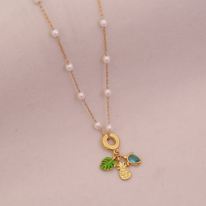 Ocean Grace Pearl Necklace