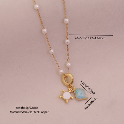 Ocean Grace Pearl Necklace