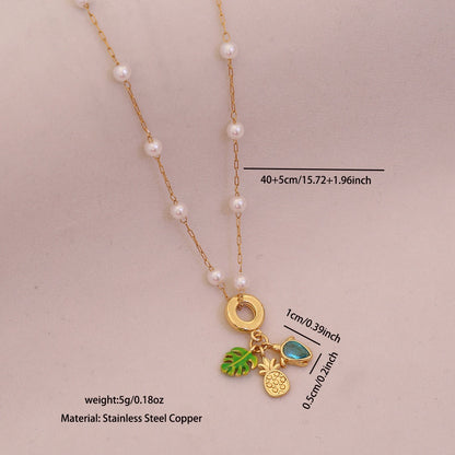 Ocean Grace Pearl Necklace