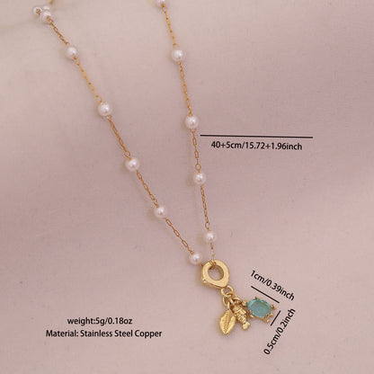 Ocean Grace Pearl Necklace