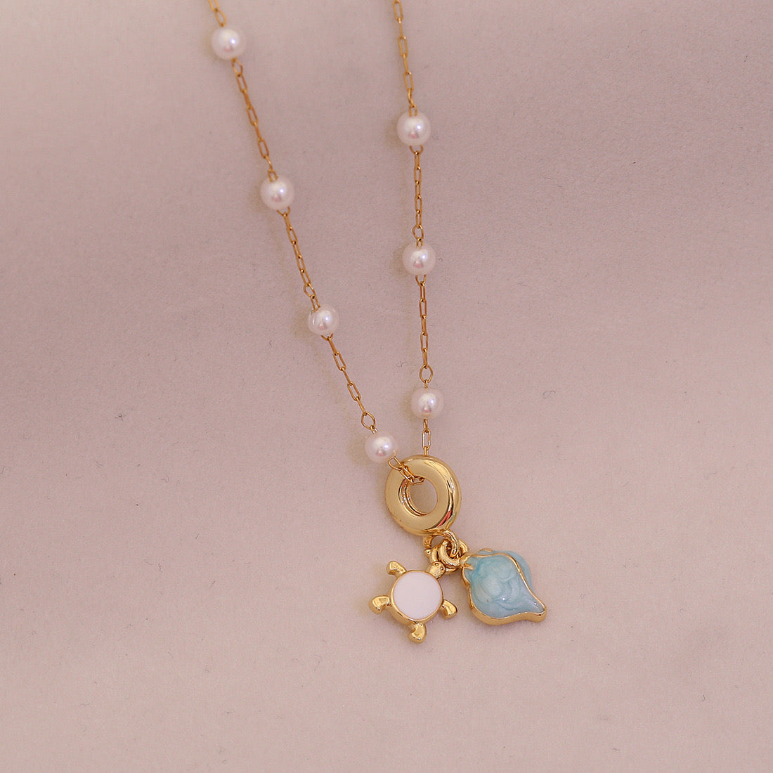 Ocean Grace Pearl Necklace