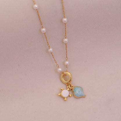 Ocean Grace Pearl Necklace