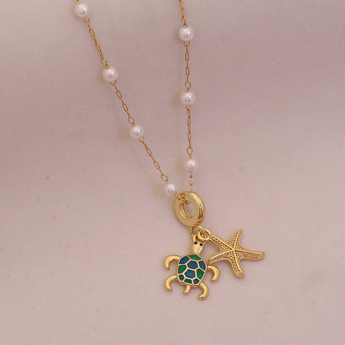 Ocean Grace Pearl Necklace