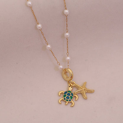 Ocean Grace Pearl Necklace