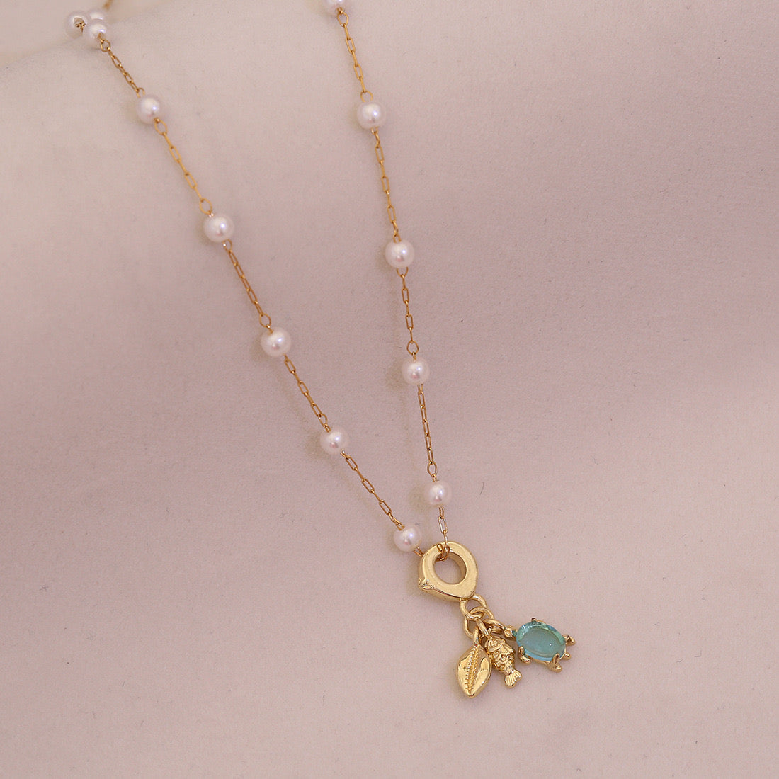 Ocean Grace Pearl Necklace