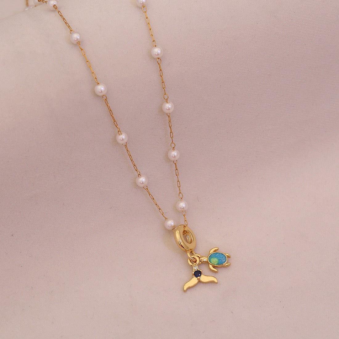 Ocean Grace Pearl Necklace