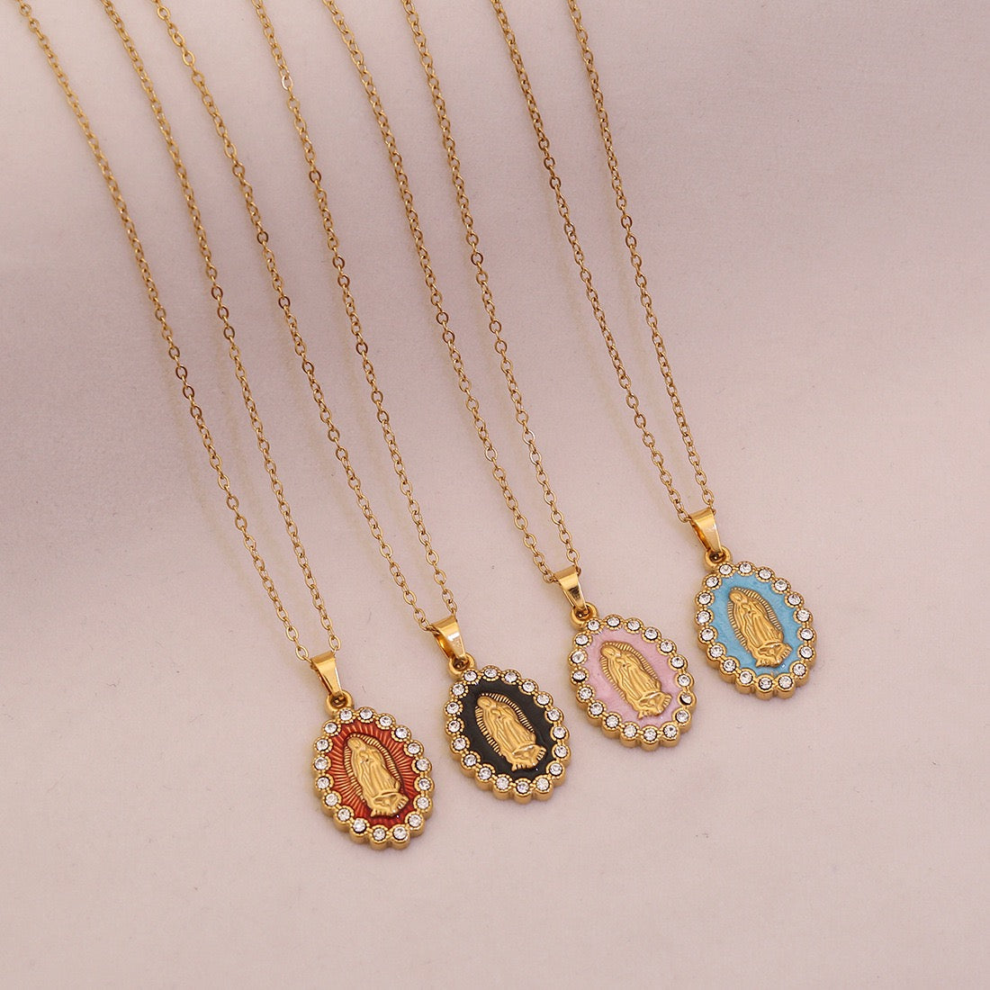 Divine Grace Virgin Mary Necklace