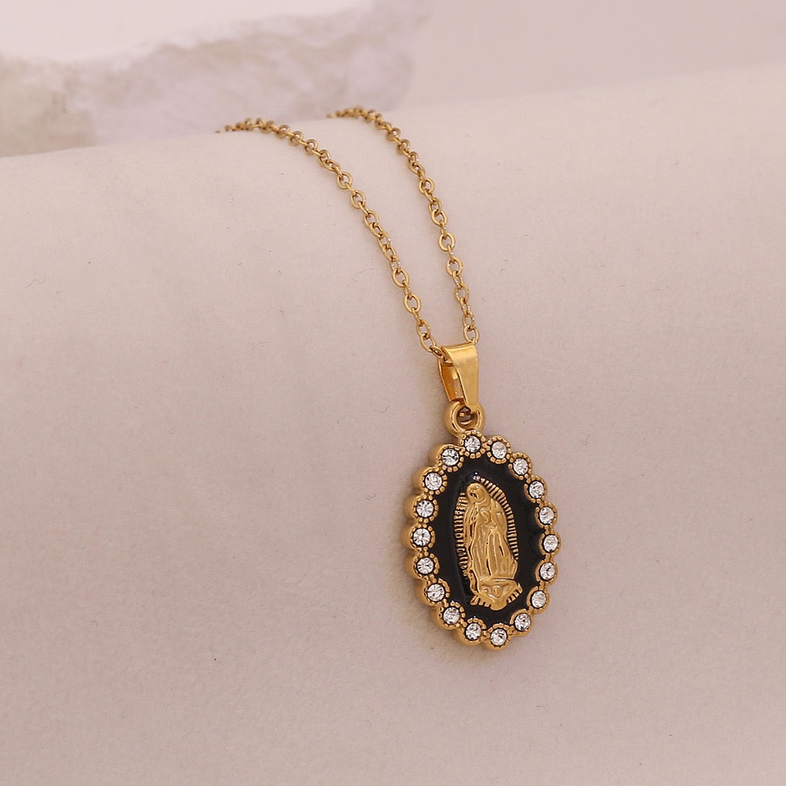 Divine Grace Virgin Mary Necklace